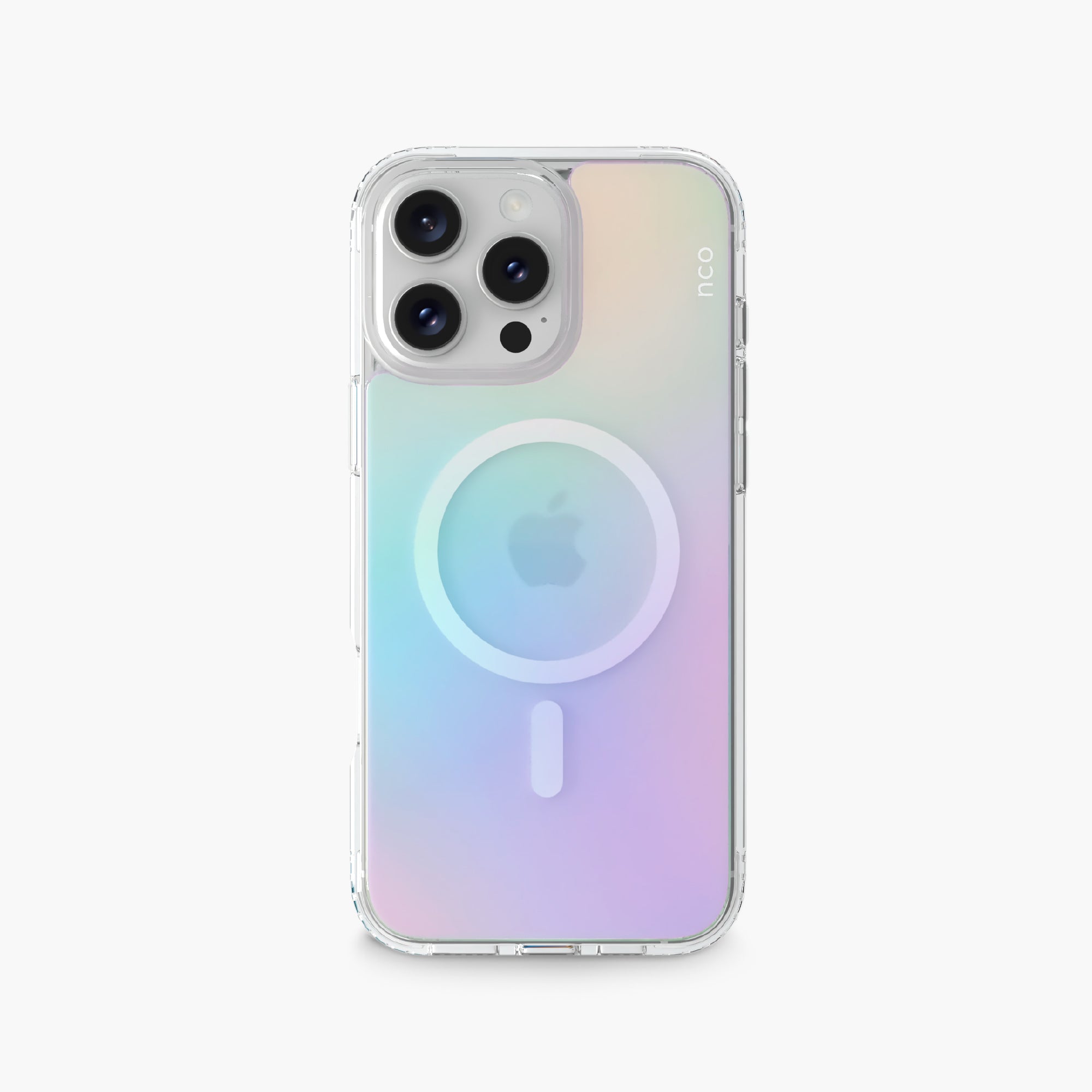 SafeCase Clear Rainbow con MagSafe para iPhone 16