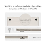 HardCase para MacBook Air 15.3-inch 2023 M2 Chip