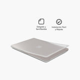HardCase Shock for MacBook Air 15.3-inch 2023 M2 Chip Lateral Side Color Crystal