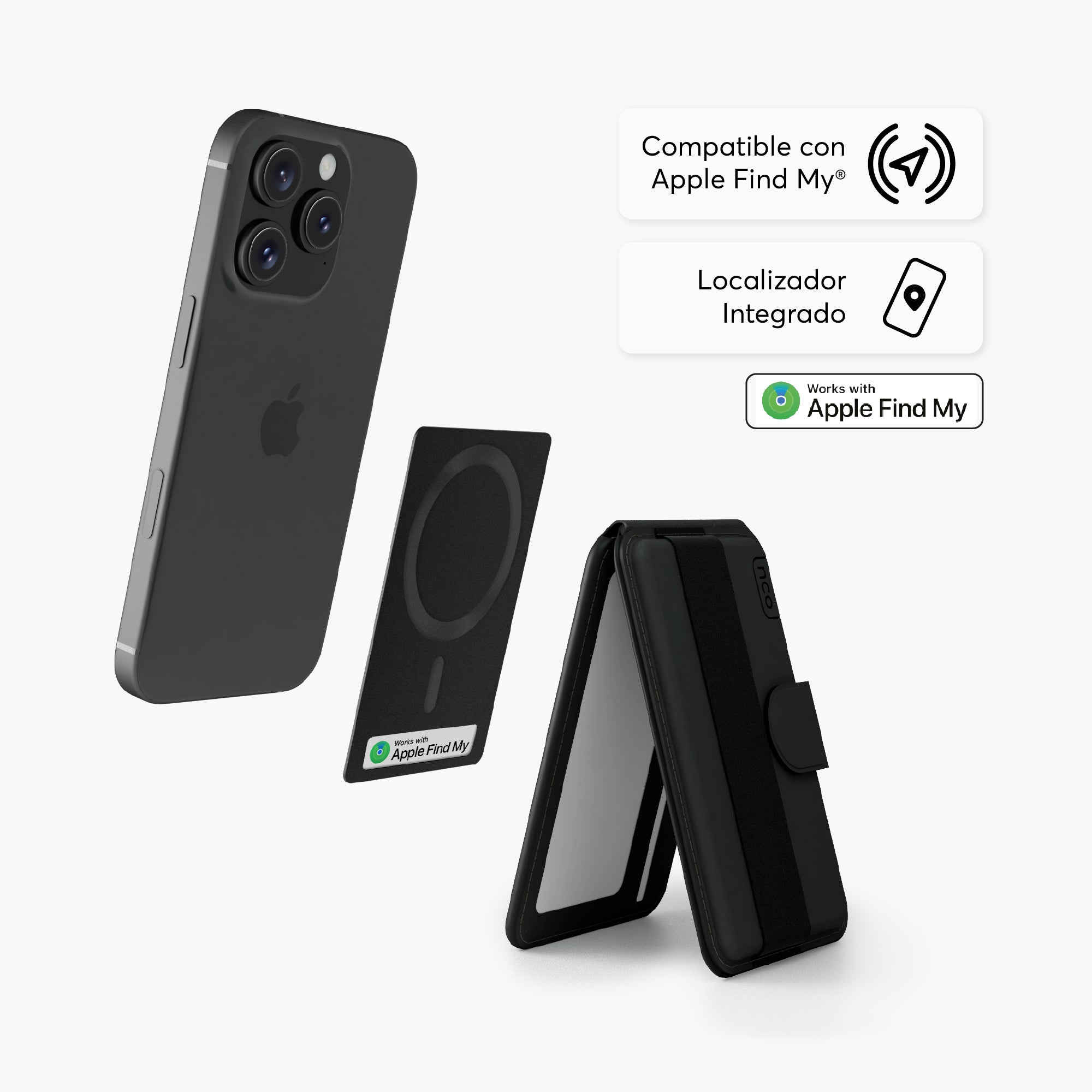 MyWallet compatible con Find My® para iPhone