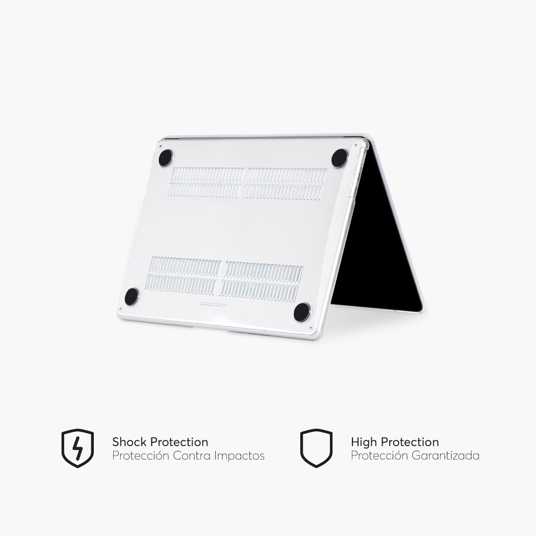 HardCase for MacBook Air 13.6-inch 2022 M2 Chip Bottom side Color Crystal