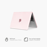 HardCase for MacBook Air 13.6-inch 2022 M2 Chip Lateral side Color Crystal Pink