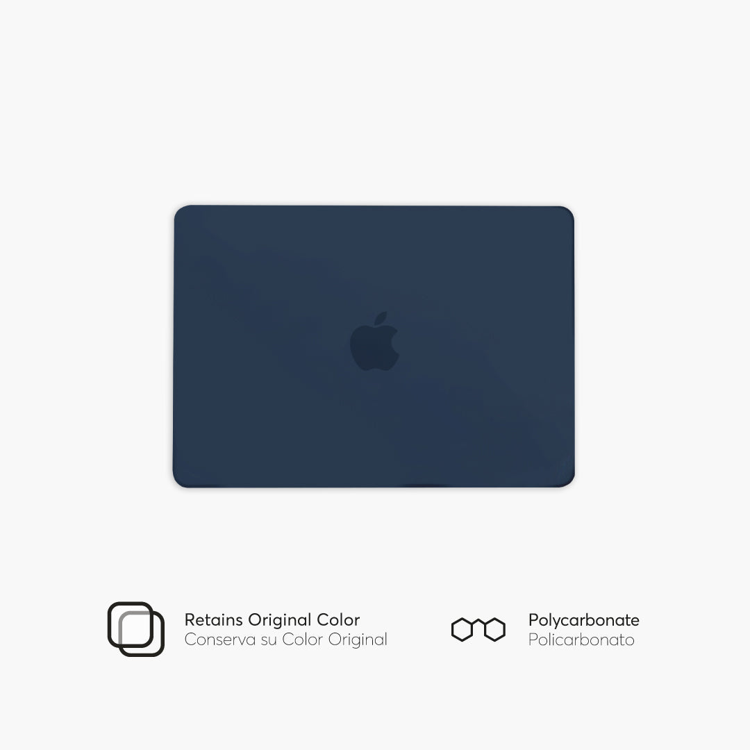 HardCase for MacBook Air 13.6-inch 2022 M2 Chip Front side Color Ocean Blue