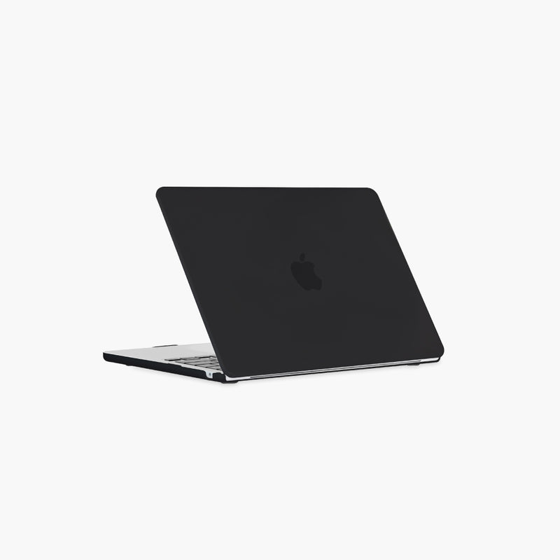 HardCase for MacBook Air 13.6-inch 2022 M2 Chip Lateral Side Color Shadow Black
