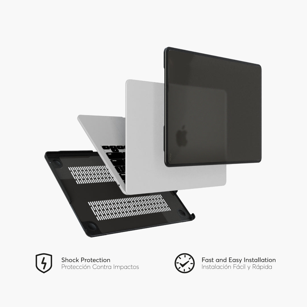 Lunso - pochette de protection - MacBook Air 13 pouces M2 (2022) - Fleur  d'amandier | bol